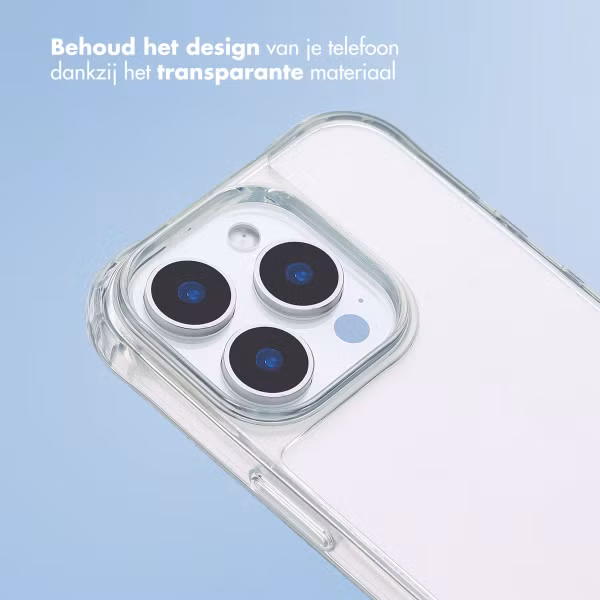 imoshion Backcover met koord + armband Apple iPhone 16 Pro Max - Parels Hartjes