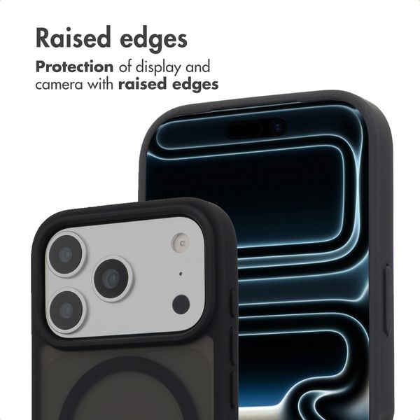 imoshion Colour Guard Back Cover with MagSafe Apple iPhone 17 Pro Max - Black