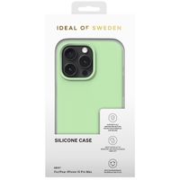 iDeal of Sweden Silicone Case iPhone 15 Pro Max - Mint