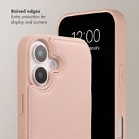 Selencia Nova Phone Case with Cord and Card Holder Apple iPhone 17 - Dusty Rose