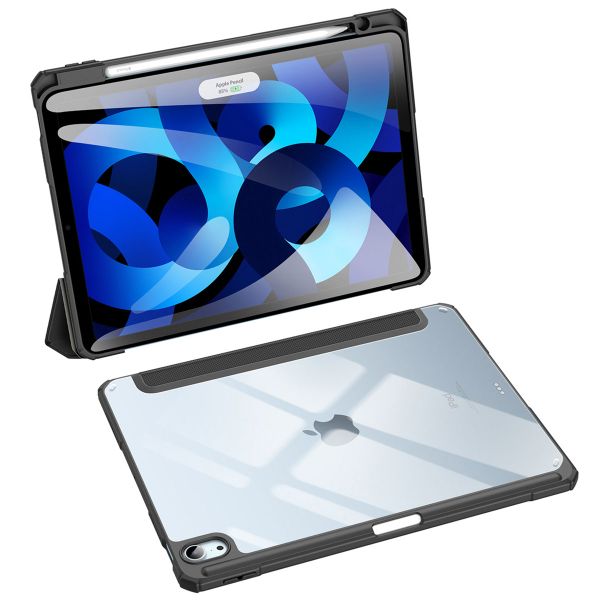 Dux Ducis Toby Bookcase Apple iPad Air 5 (2022) / Air 4 (2020) - Zwart