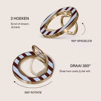 Burga Ringholder MagSafe Gold - Telefoonring - Offline