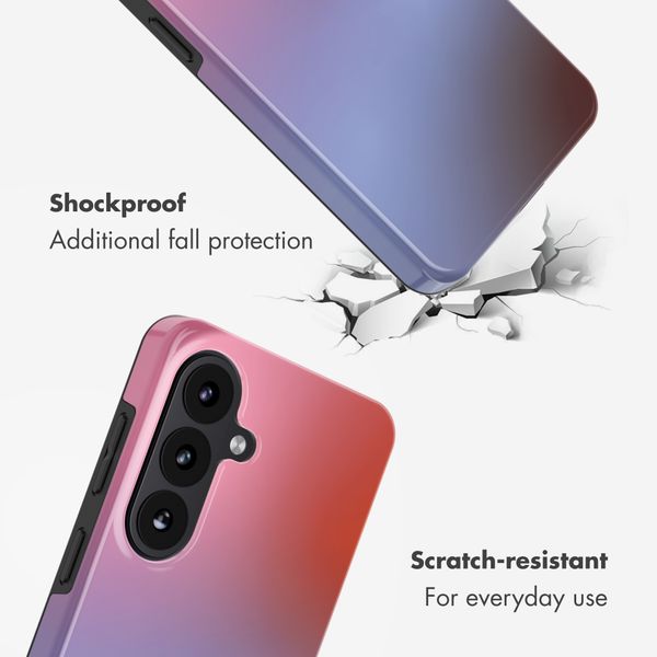 Selencia Vivid Back Cover with MagSafe Samsung Galaxy S26 - Gradient Soft Blush