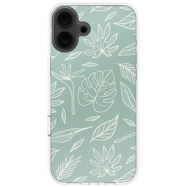 imoshion Design hoesje Apple iPhone 16 - Leaves Line-Art