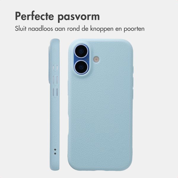imoshion Texture Backcover Apple iPhone 17 - Lichtblauw