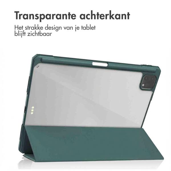 imoshion Trifold Hardcase Bookcase Apple iPad Pro 12.9 (2018/2020/2021/2022) - Groen