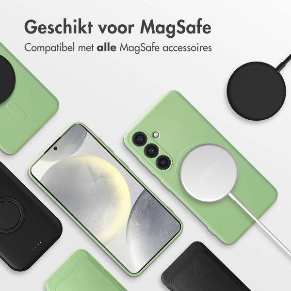 imoshion Color Backcover met MagSafe Samsung Galaxy S24 - Groen