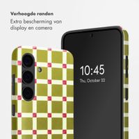 Selencia Vivid Backcover Samsung Galaxy S24 - Check This Olive