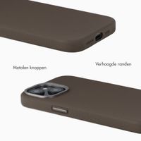 Accezz Mesh Backcover met MagSafe Apple iPhone 14 / 13 - Bruin