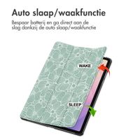 imoshion Design Trifold Bookcase Samsung Galaxy Tab S11 - Botanica