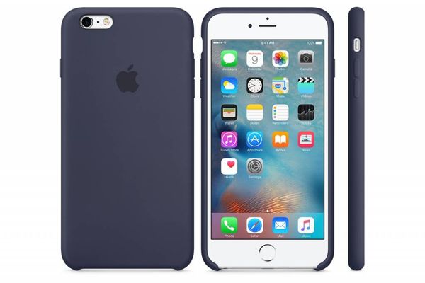 Apple Silicone Backcover Apple iPhone 6(s) Plus - Midnight Blue