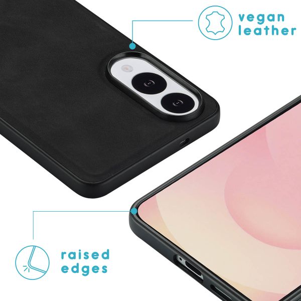 imoshion Uitneembare 2-in-1 Luxe Bookcase Samsung Galaxy S25 Edge - Zwart