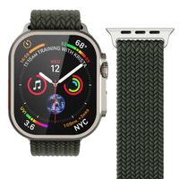 Vonmählen Woven Loop bandje Apple Watch | 44/45/46/49 mm - Olive