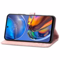 imoshion Mandala Bookcase Motorola Moto E32 / E32s - Rosé Goud