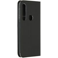 Dux Ducis Slim Softcase Bookcase Motorola One Macro - Zwart