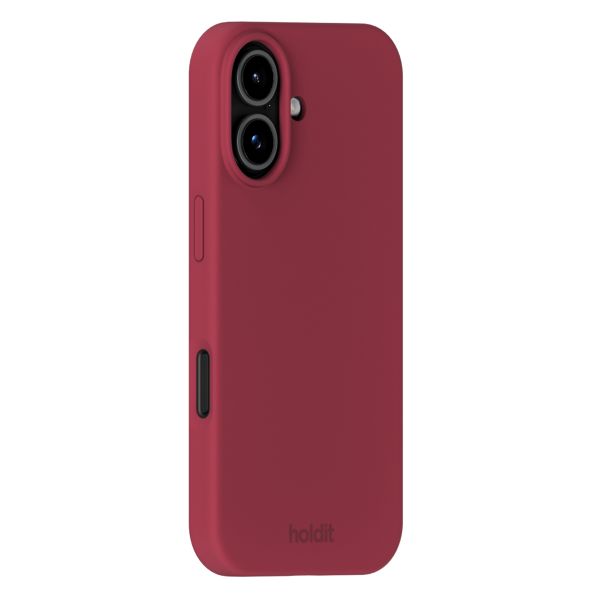 Holdit Silicone Case Apple iPhone 17 - Red Velvet