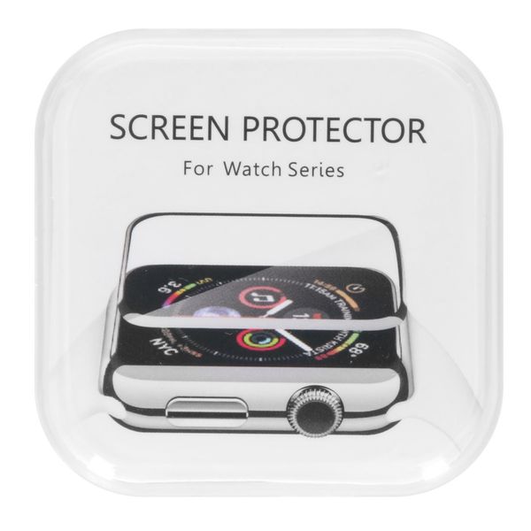 Screenprotector Apple Watch 44 mm - Zwart