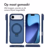 Accezz Ring Stand Backcover met MagSafe Apple iPhone Air - Blauw