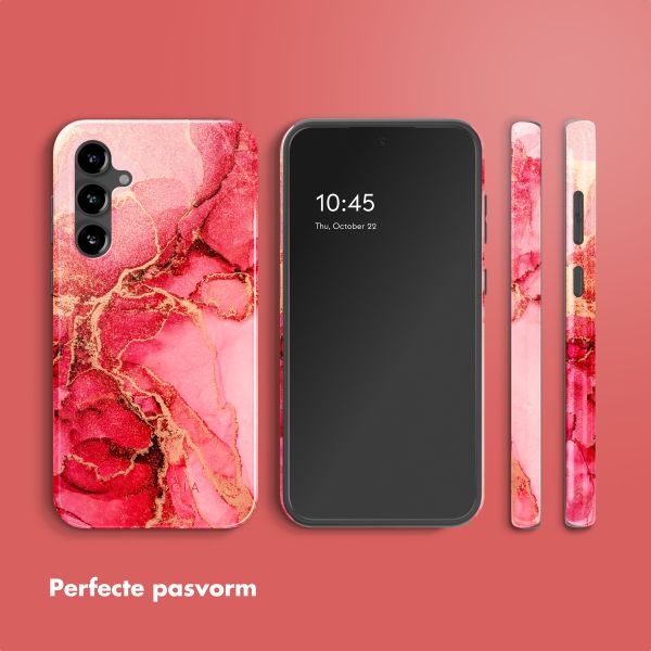 Selencia Vivid Tough Backcover Samsung Galaxy S23 FE - Rosy Marble