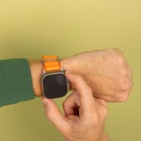 imoshion Nylon Alpine bandje Apple Watch Series 1 t/m 11 / SE / Ultra (44/45/46/49 mm) - Oranje