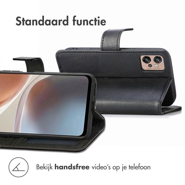 imoshion Luxe Bookcase Motorola Moto G32 - Zwart