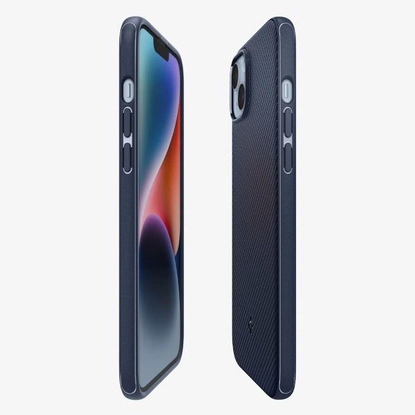 Spigen MagSafe Armor Backcover Apple iPhone 14 Plus - Blue