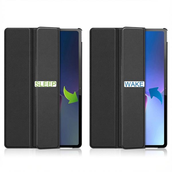 imoshion Trifold Bookcase Lenovo Tab P12 Pro - Zwart