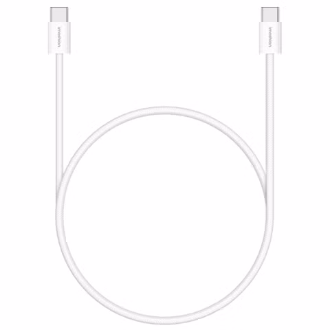 imoshion USB-C naar USB-C kabel - Braided - 1 meter - Wit