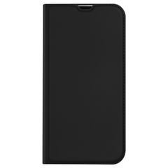 Dux Ducis Slim Softcase Bookcase iPhone 14 Pro Max - Zwart