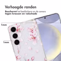 imoshion Design hoesje Samsung Galaxy S25 Plus - Blossom Watercolor