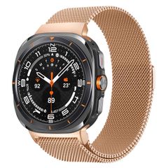 imoshion Milanees magnetisch bandje Samsung Galaxy Watch Ultra (2024/2025) - Rosé Goud