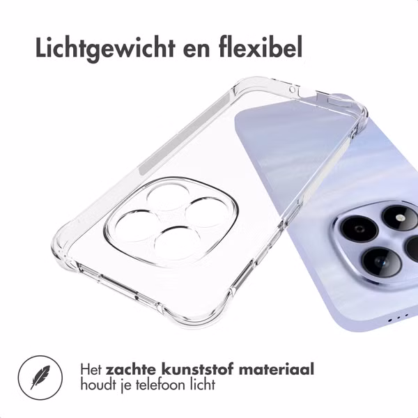 imoshion Shockproof Case Xiaomi Redmi Note 15 Pro (5G) - Transparant