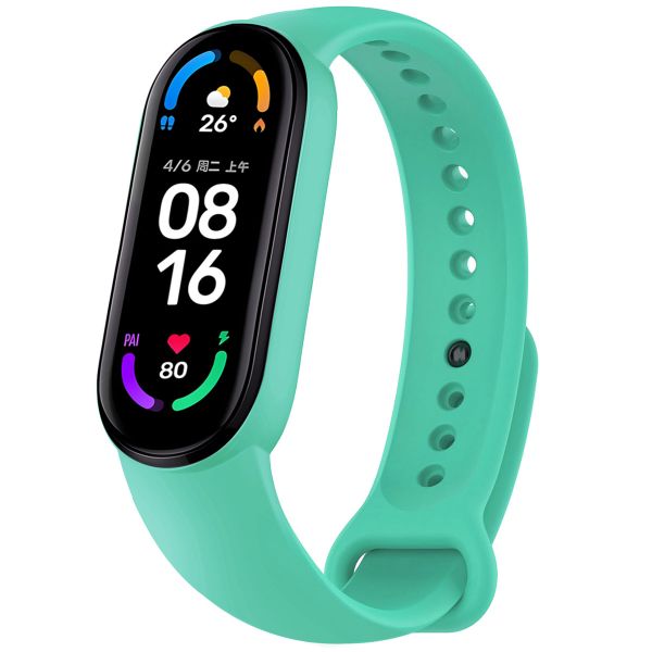 imoshion Siliconen Sport bandje Xiaomi Mi Band 5 / 6 - Mintgroen