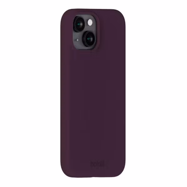 Holdit Silicone Case Apple iPhone 15 - Deep Plum