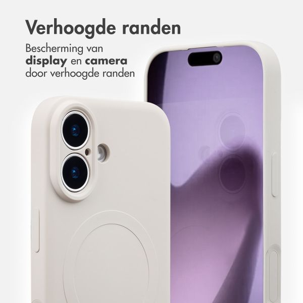 imoshion Color Backcover met MagSafe Apple iPhone 17 - Beige