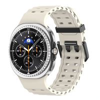 imoshion Ocean Siliconenband Samsung Galaxy Watch 8 (40/44mm) / Classic (46mm) - Sterrenlicht