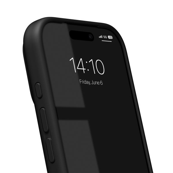 iDeal of Sweden Silicone Case met MagSafe Apple iPhone 17 Pro Max - Black