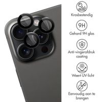 imoshion 2 Pack Camera lens protector Apple iPhone 15 Pro / 15 Pro Max - Black Titanium
