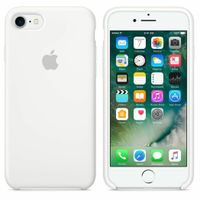 Apple Silicone Backcover Apple iPhone SE (2022 / 2020) / 8 / 7 - White