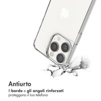 imoshion Backcover met koord + armband Apple iPhone 15 Pro - Parels Hartjes