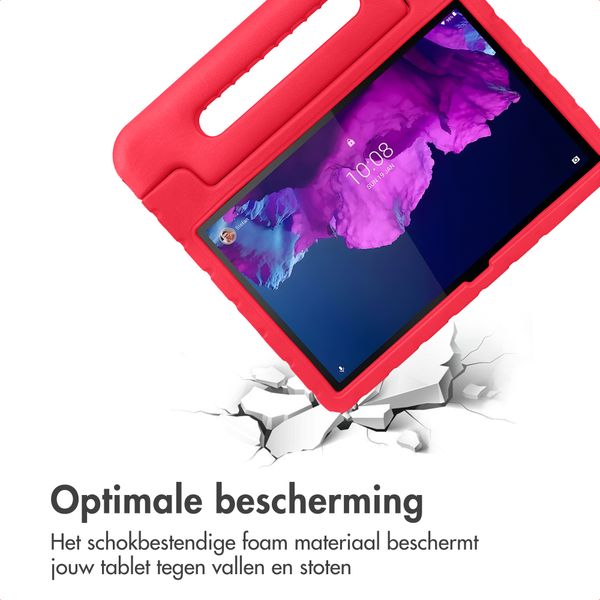 imoshion Kidsproof Backcover met handvat Lenovo Tab P11 / P11 Plus - Rood