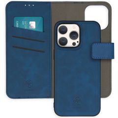 imoshion Uitneembare 2-in-1 Luxe Bookcase iPhone 15 Pro Max - Blauw