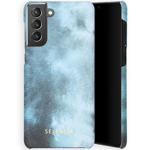 Selencia Maya Fashion Backcover Samsung Galaxy S21 Plus - Air Blue