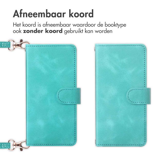 imoshion Bookcase met koord Samsung Galaxy S25 - Turquoise