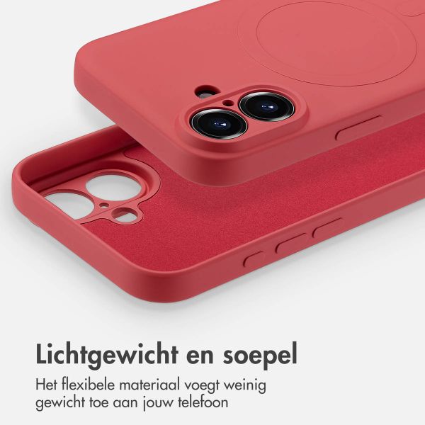 imoshion Color Backcover met MagSafe iPhone 16 - Dusty Rose