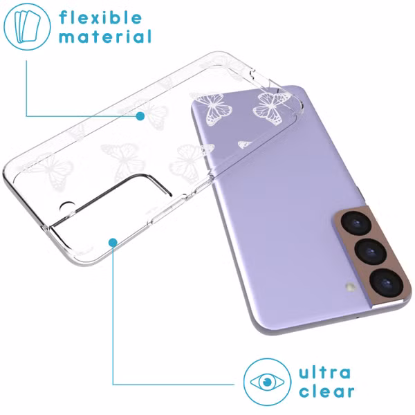 imoshion Design hoesje Samsung Galaxy S22 - Butterfly