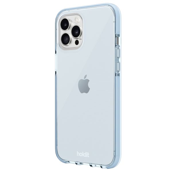 Holdit Seethru Case iPhone 15 Pro - Mineral Blue