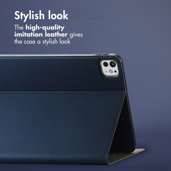 Accezz Classic Tablet Case Apple iPad Pro 11 (2025) M5 / (2024) M4 - Dark Blue