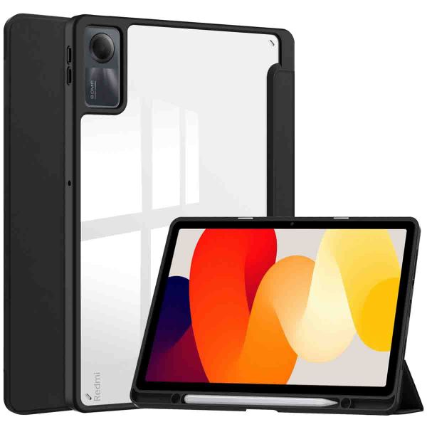 imoshion Trifold Hardcase Bookcase Xiaomi Redmi Pad SE - Zwart