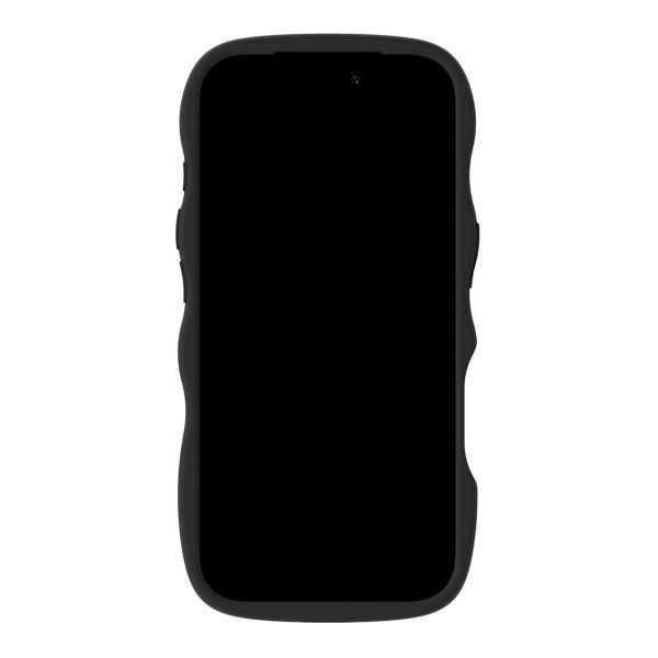 Holdit Wavy Case Apple iPhone 17 Pro - Black / Transparent